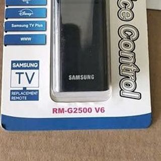 Remote tivi SAMSUNG 4K Voice mẫu thẳng RM 2500-V6 ( dạng vỉ nhựa)