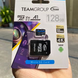 Thẻ nhớ 128GB TEAM GROUP (Hàng chính hãng | Bảo hành 5 năm | Hộp 45c)
