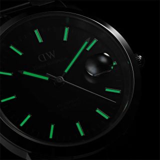 ĐỒNG HỒ NAM CAO CẤP D WELLINGTON ICONIC LINK AUTOMATIC HỘP NƠ TEM