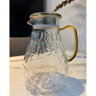 Bộ Bình 6 Cốc Thủy Tinh Vàng JYSJ-607 (THÙNG 8B)