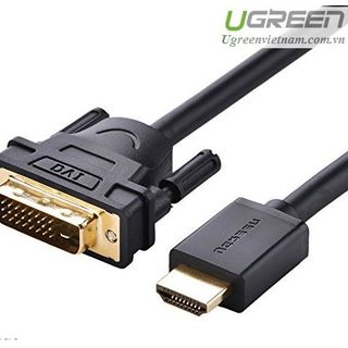 Cáp chuyển đổi HDMI to DVI 24+1 dài 15m HD106 Ugreen 10166