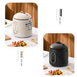 NỒI CƠM ĐIỆN MINI CHIGO 1,2L ĐA NĂNG NẤU HẦM SÚP CHÁO TRẮNG (T8) - MỚI