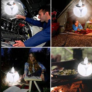 ĐÈN 5 CÁNH: BÓNG ĐÈN TÍCH ĐIỆN NĂNG LƯỢNG MẶT TRỜI 5 CÁNH 40W , ĐÈN LED SIÊU SÁNG (T100) (CÁI)