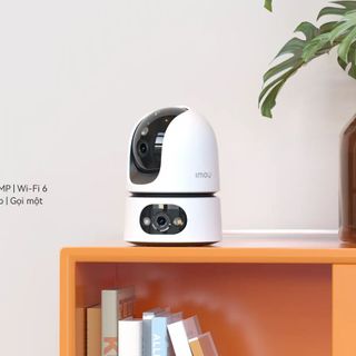 Camera wifi 2 ống kính quay quét 6MP IMOU IPC-S2XEP-6M0S (Camera Wi-Fi Ranger Dual Pro 3MP + 3MP | Có màu | Đàm thoại 2 chiều | 2 màn hình đều có màu ban đêm ) -INDOOR