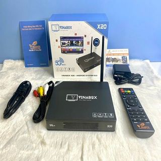 Đầu Thu Android Tivi Box VINABOX X20 – RAM 2GB