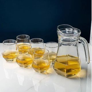 BỘ BÌNH THỦY TINH KÈM 6 CỐC DELI EH1028- L7 (T6)