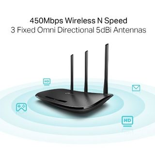 Thiết Bị Mạng Router Wifi Tp-Link TL-WR940N Chuẩn N Tốc Độ 450Mbps