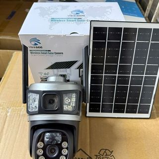 Camera 4G solar YOOSEE YS200 | Sim 4G bất kỳ, kèm tấm pin NLMT ( App: YOOSEE )