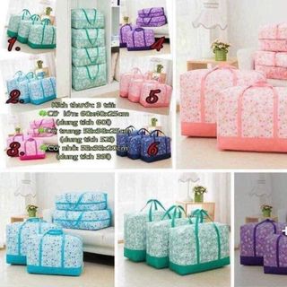 SÉT 3 TÚI ĐỰNG CHĂN MÀN QUẦN ÁO MẪU MỚI 2019
