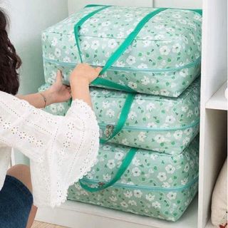 SÉT 3 TÚI ĐỰNG CHĂN MÀN QUẦN ÁO MẪU MỚI 2019