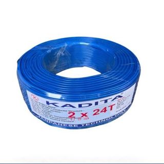 Cuộn Dây Điện Đôi Kadita 2x24T - Cuộn 100m