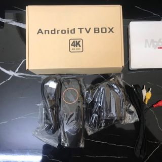 Đầu Thu Android Tivi Box M96-W2: Ram 2GB Rom 16GB Có Điều Khiển Giọng Nói - Bộ