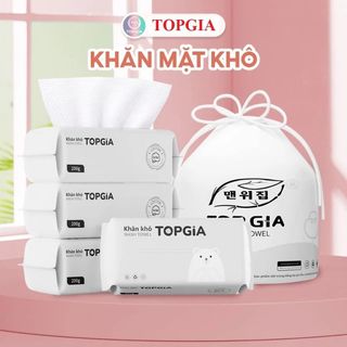 Khăn mặt khô Top gia dùng 1 lần siêu mềm mịn, an toàn cho da
