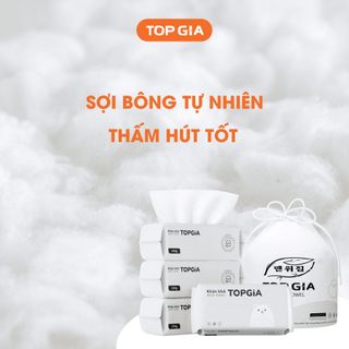 Khăn mặt khô Top gia dùng 1 lần siêu mềm mịn, an toàn cho da