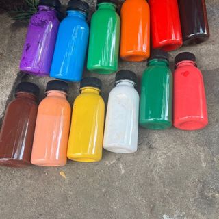 12 Màu tô tượng đậm đặc đã pha sẵn chai 100ml