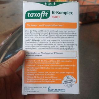 Viên nén taxofit B-Complex Forte 40 viên