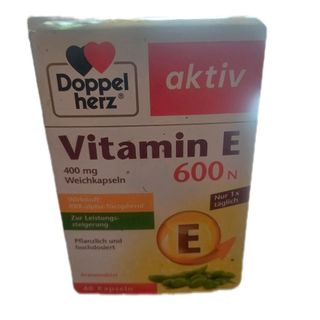 Viên Uống Doppelherz Aktiv Vitamin E 600N, 40 Viên