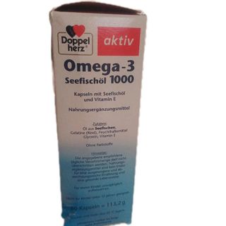 Viên Nang Dầu Cá Doppelherz Omega 3 Seefischol 1000, 80 Viên