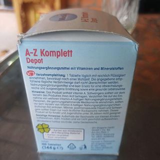 Vitamin Tổng Hợp Mivolis A Z Depot Cho Người Dưới 50 Tuổi, 100 Viên