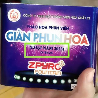 Giàn phun Hoa - Hộp 25 ống