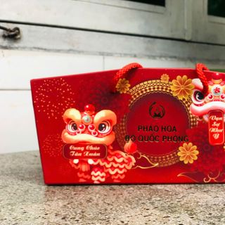 Giàn pháo hoa BQP – Hộp 50 ống – Quà tặng Tết