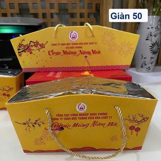 Giàn pháo hoa BQP – Hộp 50 ống – Quà tặng Tết
