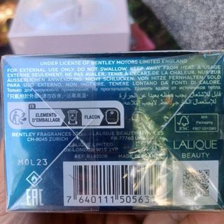 BENTLEY AZURE EDT FOR MEN Nước Hoa Nam 100ml