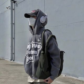 Áo Hoodie Nỉ PE Dày In Nổi "My Love I've Been Good" Unisex