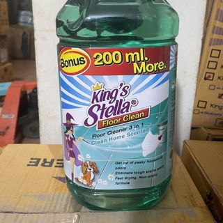 Nước Lau Sàn Thái Lan King's Stella Can 5,2 Lít - Khử Mùi Ẩm Mốc Hôi Tanh Tức Thì