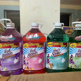 Nước Lau Sàn Thái Lan King's Stella Can 5,2 Lít - Khử Mùi Ẩm Mốc Hôi Tanh Tức Thì