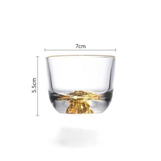 BỘ 6 LY UỐNG RƯỢU ĐẾ NÚI 100ML LXY1517 (T24)