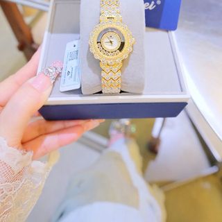 ĐỒNG HỒ NỮ CHÍNH HÃNG FUNMEI F2128 ĐÁ XOAY FULLBOX HÃNG