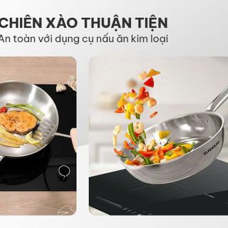 CHẢO INOX ĐA LỚP SIZE 24CM SUNHOUSE IN24M6