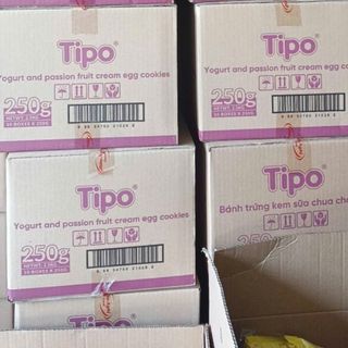 Bánh Trứng Tipo Chanh Leo hộp 250g x 10
