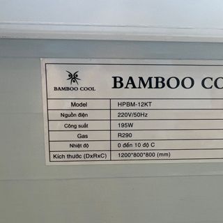 Bàn mát BAMBOO COOL ngang 1m2