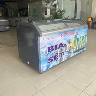 Tủ bia sệt 10 két nằm Bamboo Cool