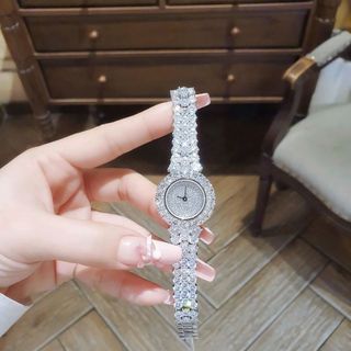 SET ĐỒNG HỒ NỮ CHÍNH HÃNG FUNMEI MỚI NHẤT F2163 KÈM DÂY CHUYỀN FULL HỘT XOÀN FULLBOX