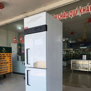 Tủ đông/mát 2 cánh inox Bamboo Cool 500 lít