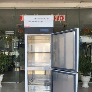 Tủ đông/mát 2 cánh inox Bamboo Cool 500 lít