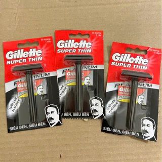 DAO CẠO RÂU GILLETTE SUPER THIN KÈM LƯỠI DAO