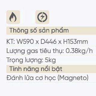 BẾP GAS ĐÔI RINNAI RV-360(GM)N-VS