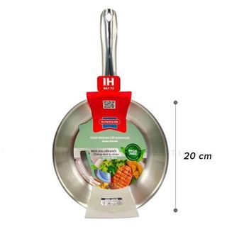 CHẢO INOX ĐA LỚP SIZE 20CM SUNHOUSE IN20M6