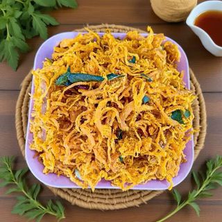 Khô Gà Lá chanh thơm, mềm, loại 1, túi zip 500gr