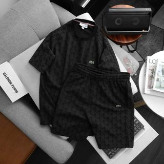 Set bộ nam.  Chất Vải pique mắt to dư xịn cotton 100%, ko dày, đanh mặt, ko xù lông bai nhão khi giặt