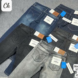 Jeans dài nam,  co giãn ,vải dày
