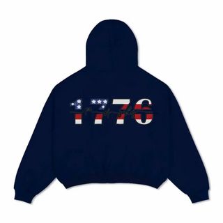 Áo Khoác In Số 1776 Dày Mịn Phom Boxy Cánh Dơi - Hàng Đẹp Bán Shop