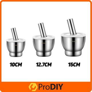 Bộ Cối Chày Inox "Sus304" 15cm ( THÙNG 12C)