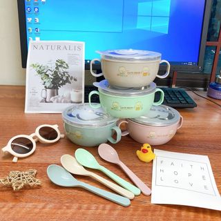 2192 - Ca cháo 2 quai to lõi inox 304 (THÙNG 90C)