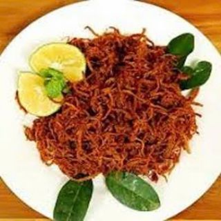 Khô bò xé sợi loại ngon đóng túi zip 500GR, món ăn vặt nhà làm