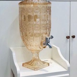 Bình Vòi Thủy Tinh Vàng 4,5L (THÙNG 4C)